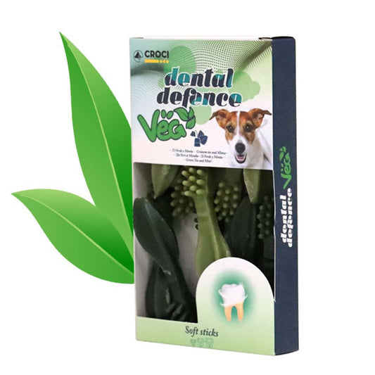 Snack Vegetali per Cani Tooth Brush Dental Defence – Masticativi 100% Naturali per Igiene Orale