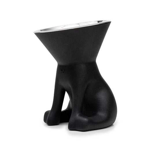 Ciotola Rialzata per Cani Elizabeth Nera – The Queen of Bowls