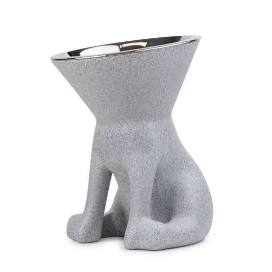 Ciotola Rialzata per Cani Elizabeth Granito – The Queen of Bowls