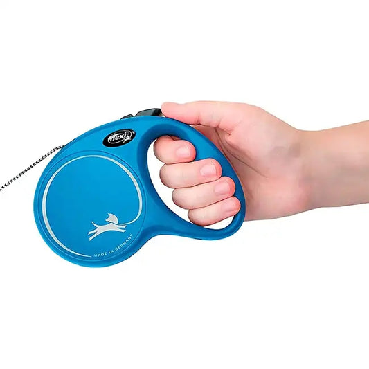 Guinzaglio avvolgibile - New Classic Cord - Flexi  Blu